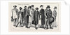 The Election of Dean Stanley As Select Preacher at Oxford: Members of Convocation Going to Vote, on the Platform of the Railway Station by Anonymous