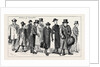 The Election of Dean Stanley As Select Preacher at Oxford: Members of Convocation Going to Vote, on the Platform of the Railway Station by Anonymous