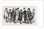The Election of Dean Stanley As Select Preacher at Oxford: Members of Convocation Going to Vote, on the Platform of the Railway Station by Anonymous
