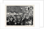 The London Poor at Their Christmas Marketing by Anonymous