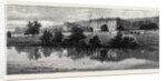 View of Chatsworth from the River Derwent by Anonymous