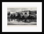View of Chatsworth from the River Derwent by Anonymous
