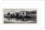 View of Chatsworth from the River Derwent by Anonymous