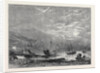 The Hurricane at Plymouth: View in Batten Bay the Evening after the Gale by Anonymous