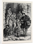 Christmas in the Country: Arrival of the Postman by Anonymous