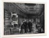 The Prince and Princess of Wales at Chatsworth: The Library by Anonymous