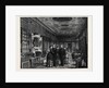 The Prince and Princess of Wales at Chatsworth: The Library by Anonymous