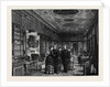 The Prince and Princess of Wales at Chatsworth: The Library by Anonymous