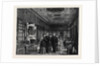 The Prince and Princess of Wales at Chatsworth: The Library by Anonymous