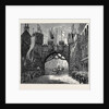 The Prince and Princess of Wales at Chatsworth and Derby: Triumphal Arch at Derby by Anonymous