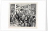 The Prince and Princess of Wales at Chatsworth: The Supper in the Sculpture Gallery, Chatsworth by Anonymous