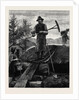 Charcoal Burners in the Alps by Anonymous