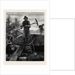 Charcoal Burners in the Alps by Anonymous