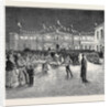 The Prince and Princess of Wales at Derby: The Railway Station Illuminated by Anonymous