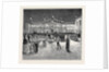 The Prince and Princess of Wales at Derby: The Railway Station Illuminated by Anonymous
