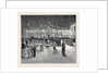The Prince and Princess of Wales at Derby: The Railway Station Illuminated by Anonymous