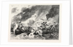Destruction of the French Ships in the Bay of La Hogue, after the Battle of Barfleur, May 23rd, 1692 by Anonymous