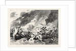 Destruction of the French Ships in the Bay of La Hogue, after the Battle of Barfleur, May 23rd, 1692 by Anonymous