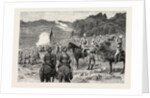 The Attock Manoeuvres: View from the Left Flank of the South Lines of Defence Looking West by Anonymous