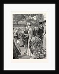 The Royal National Pension Fund for Nurses: T.R.H. The Prince and Princess of Wales Presenting Certificates to the Second Thousand Nurses at Marlboro' House by Anonymous