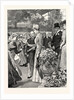 The Royal National Pension Fund for Nurses: T.R.H. The Prince and Princess of Wales Presenting Certificates to the Second Thousand Nurses at Marlboro' House by Anonymous