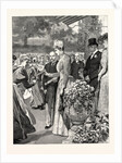 The Royal National Pension Fund for Nurses: T.R.H. The Prince and Princess of Wales Presenting Certificates to the Second Thousand Nurses at Marlboro' House by Anonymous