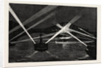 The Naval Manoeuvres, with the Northern Fleet: The Ships Searching the Forth Bridge with the Electric Light by Anonymous