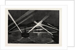 The Naval Manoeuvres, with the Northern Fleet: The Ships Searching the Forth Bridge with the Electric Light by Anonymous