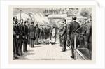 The Naval Manoeuvres, with the Northern Fleet: A Man-of-War Funeral at Sea by Anonymous