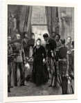 The Visit of the French Fleet: The Reception of French Officers by H.M. The Queen at Osborne by Anonymous