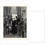 The Visit of the French Fleet: The Reception of French Officers by H.M. The Queen at Osborne by Anonymous