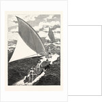 A Jangada Race on the Coast of Northern Brazil by Anonymous