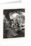Unwelcome Visitors: Crows at a Tennis Party in India by Anonymous