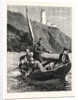 The Holiday Season, Fishing Off the Start Light House by Anonymous