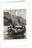The Holiday Season, Fishing Off the Start Light House by Anonymous