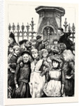 Free Education, Children Drinking at a Fountain Out of School Hours by Anonymous