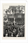 The Unveiling of the Marlowe Memorial at Canterbury: Mr. Henry Irving Delivering His Address by Anonymous