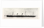The S.S. Teutonic which Has Made the Fastest Passages on Record, Westwards and Eastwards, Across the Atlantic by Anonymous