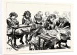 The Free Education Act, the Sewing Class of Elder Girls by Anonymous