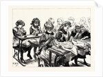 The Free Education Act, the Sewing Class of Elder Girls by Anonymous