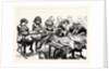 The Free Education Act, the Sewing Class of Elder Girls by Anonymous