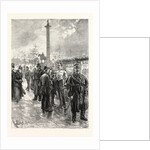 Recruiting for the Army Outside St. George's Barracks, Trafalgar Square, London by Anonymous