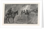 The Newmarket October Meeting: Rain on the Course: A Good Wetting-Through for the Jockeys by Anonymous