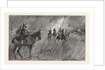 The Newmarket October Meeting: Rain on the Course: A Good Wetting-Through for the Jockeys by Anonymous