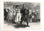 The Hallowe'En Dinner of the London Scottish Volunteers: Bringing in the Haggis by Anonymous