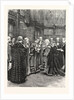 The Lord Chancellor Expressing Her Majesty's Approval of the Election of Mr. Alderman Evans As Lord Mayor Presenting the Loving Cup in the Princes' Chamber of the House of Lords by Anonymous
