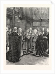 The Lord Chancellor Expressing Her Majesty's Approval of the Election of Mr. Alderman Evans As Lord Mayor Presenting the Loving Cup in the Princes' Chamber of the House of Lords by Anonymous