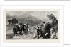 Her Majesty the Queen, the Princess Royal, and the Prince of Wales at Loch Laggan, Scotland by Anonymous