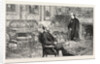 H.R.H. The Prince of Wales and Lord Beaconsfield at Hughenden Manor by Anonymous