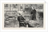 H.R.H. The Prince of Wales and Lord Beaconsfield at Hughenden Manor by Anonymous